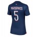 Billige Paris Saint-Germain Marquinhos #5 Hjemmebane Fodboldtrøjer Dame 2023-24 Kortærmet